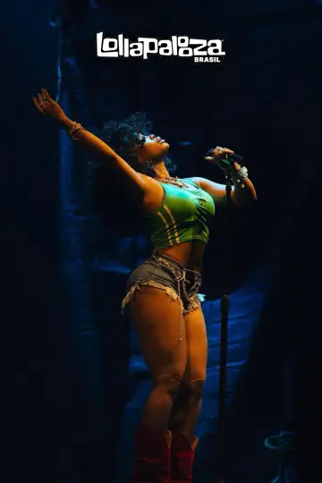 SZA: Live at Lollapalooza Brazil 2024 Poster