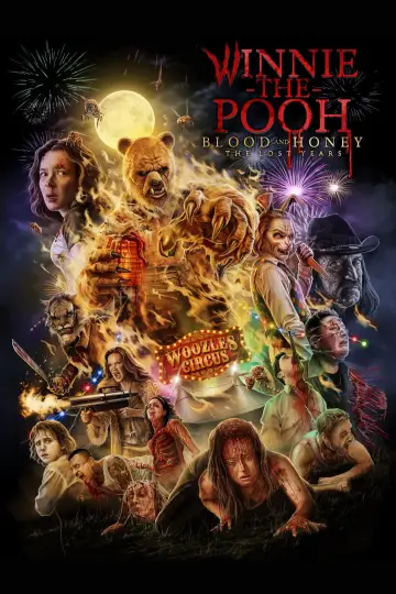 Poster to the movie "Winnie the Pooh Blood and Honey: The Lost Years" #1926511