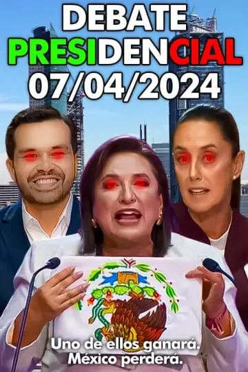 Debate Presidencial 07/04/2024 Poster