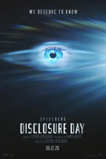 Poster to the movie "Disclosure Day" #1781276