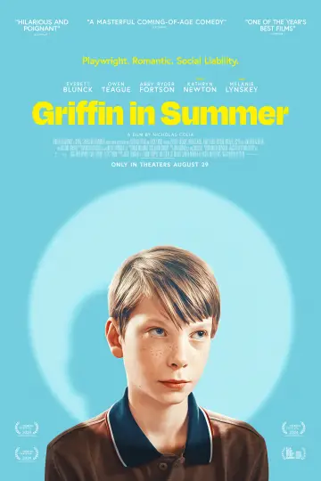 Poster to the movie "Griffin in Summer" #783010