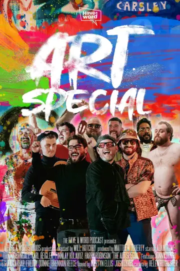 Have A Word: The Art Special Poster
