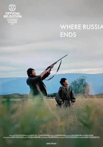 Poster to the movie "Where Russia Ends" #1109324