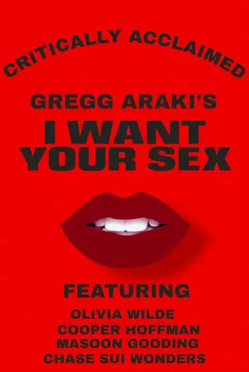 Poster to the movie "I Want Your Sex" #1176125