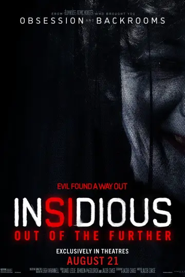 Poster to the movie "Insidious: Out of the Further" #1195708