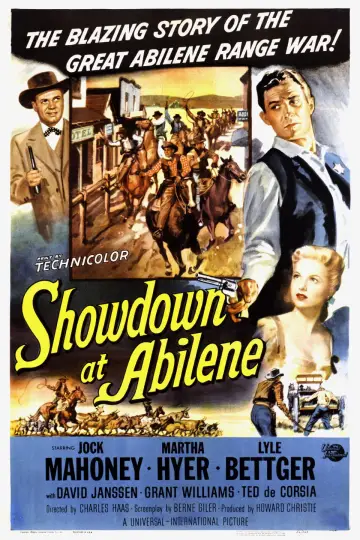 Poster to the movie "Showdown at Abilene" #1866395