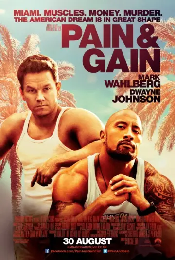 Poster to the movie "Pain & Gain" #77029