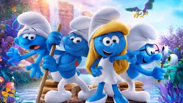 Backdrop to the movie "Smurfs: The Lost Village" #717173