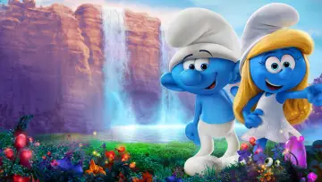 Backdrop to the movie "Smurfs: The Lost Village" #717177