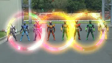 Kamen Rider OOO Wonderful: The Shogun and the 21 Core Medals Poster