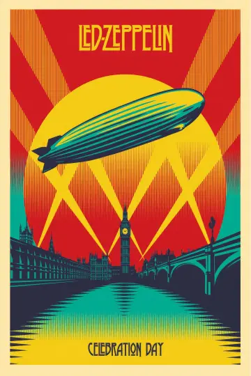 Poster to the movie "Led Zeppelin: Celebration Day" #1009722