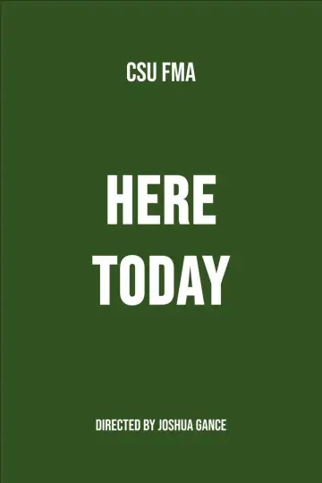 Here Today Poster