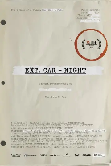 Ext. Car. Night Poster