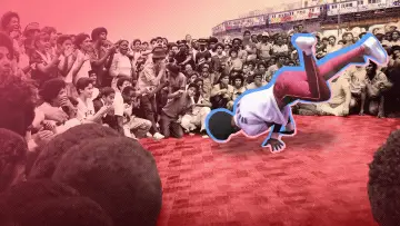 Backdrop to the movie "Breakin