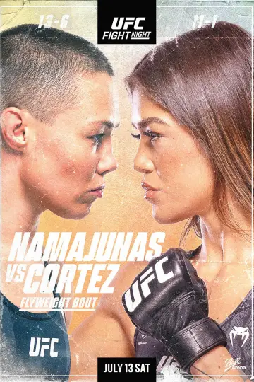 UFC on ESPN 59: Namajunas vs. Cortez Poster