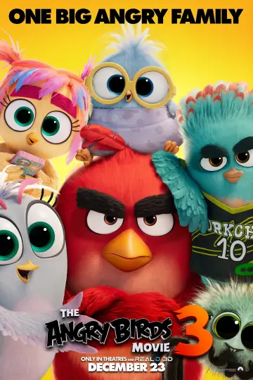 Poster to the movie "The Angry Birds Movie 3" #962752