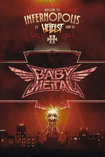 Poster to the movie "BABYMETAL - Hellfest 2024" #943045