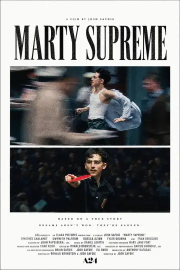 Poster to the movie "Marty Supreme" #1212093