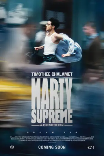 Poster to the movie "Marty Supreme" #508723