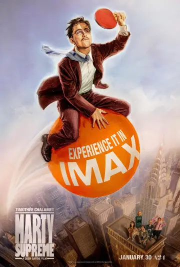 Poster to the movie "Marty Supreme" #508759