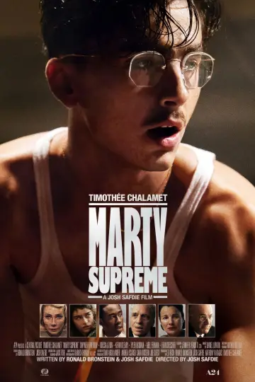 Poster to the movie "Marty Supreme" #760795