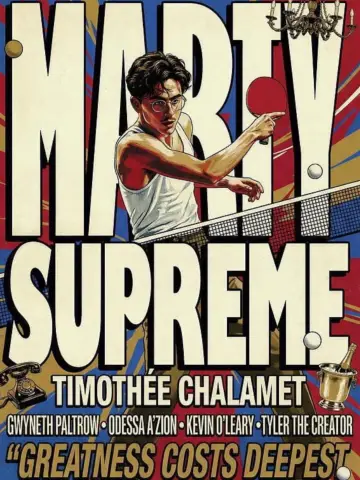 Poster to the movie "Marty Supreme" #827527