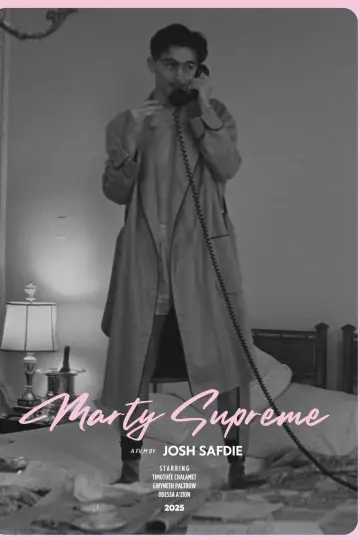 Poster to the movie "Marty Supreme" #909287