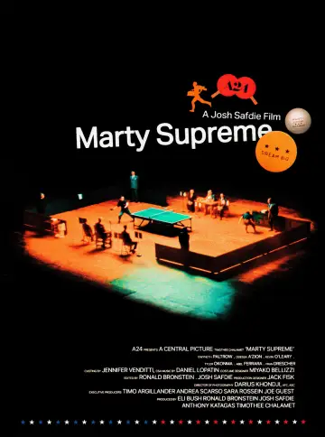 Poster to the movie "Marty Supreme" #954339