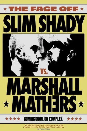 Slim Shady vs. Marshall Mathers: THE FACE-OFF Poster