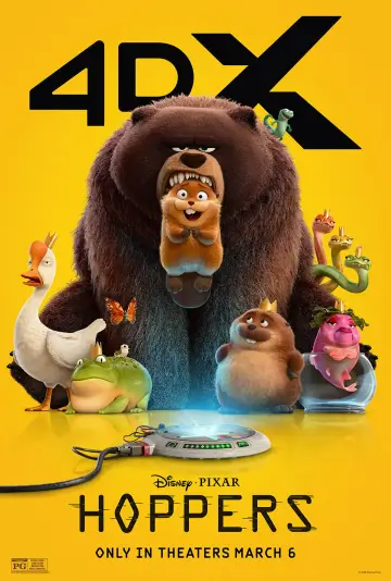 Poster to the movie "Hoppers" #514304