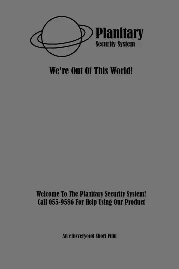 Planetary: Security System Poster