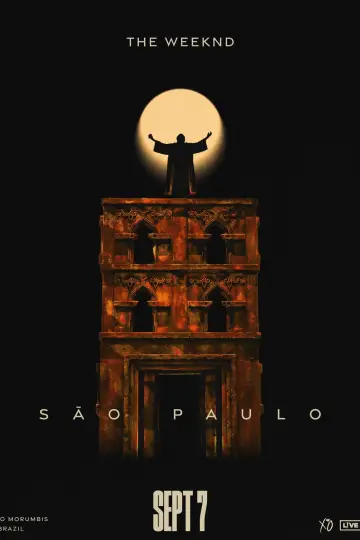 Poster to the movie "The Weeknd: Live at São Paulo" #982340