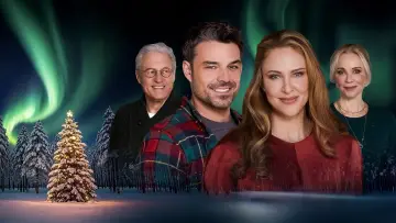 Backdrop to the movie "Christmas Under the Northern Lights" #704657