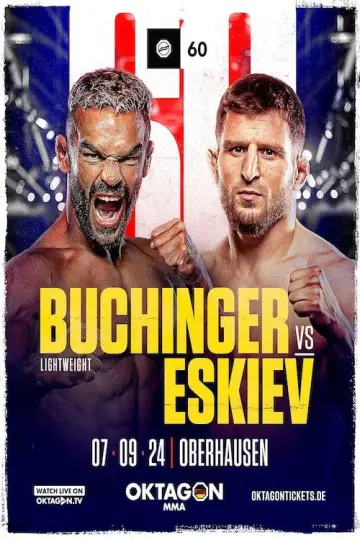 Poster to the movie "OKTAGON 60: Buchinger vs. Eskiev" #1569435