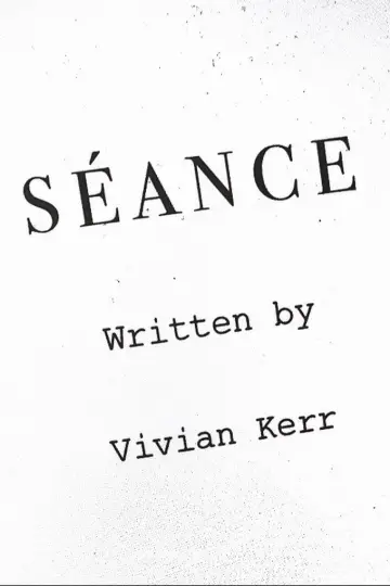 Poster to the movie "Séance" #1761104