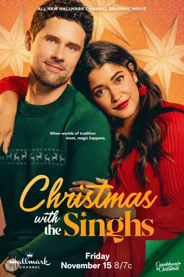 Poster to the movie "Christmas with the Singhs" #1816113