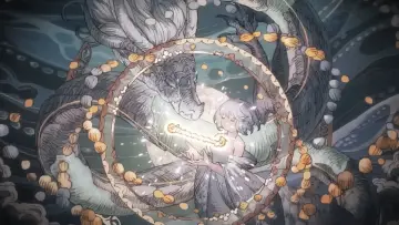 Backdrop to the movie "That Time I Got Reincarnated as a Slime the Movie: Tears of the Azure Sea" #533727