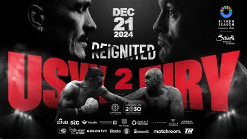 Backdrop to the movie "Oleksandr Usyk vs. Tyson Fury II" #1183930