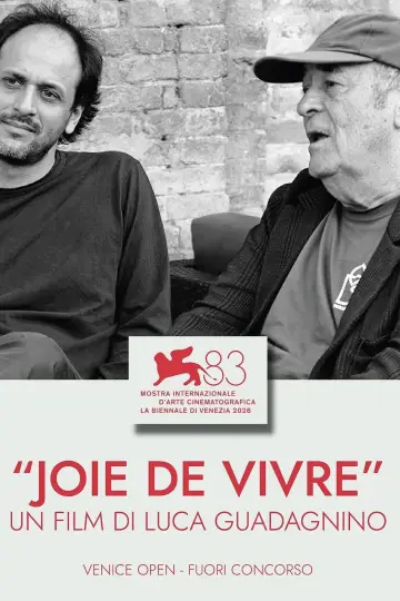 Joie de Vivre. Notes, Thoughts, Words, Reflections, Faces, Visions, Around Bernardo Bertolucci and the Cinephilia of the 20th Century That Is No More Poster