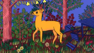 Backdrop to the movie "The Roe Deer" #1832518