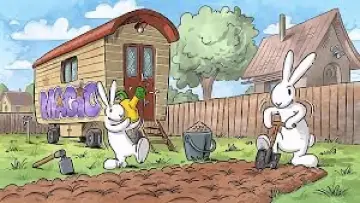 Backdrop to the movie "Bob and Bobek in the movie: On the Trail of the Carrot Eater" #1585098