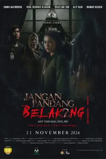 Don't Look Back... I Know Your Origins Poster