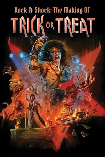 Poster to the movie "Rock & Shock: The Making of Trick or Treat" #786883