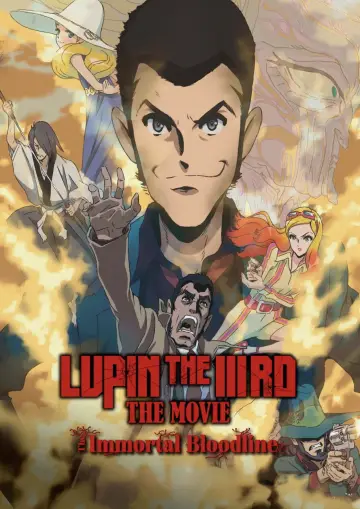 Poster to the movie "LUPIN THE IIIRD: The Movie - The Immortal Bloodline" #763057