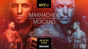 Backdrop to the movie "UFC 311: Makhachev vs. Moicano" #1293868