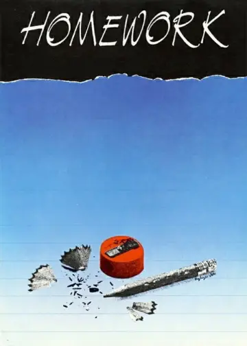 Poster to the movie "Homework" #1350769