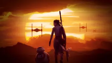 Backdrop to the movie "Star Wars: The Force Awakens" #227087