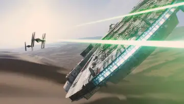 Backdrop to the movie "Star Wars: The Force Awakens" #577825