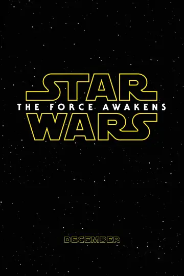 Poster to the movie "Star Wars: The Force Awakens" #577978