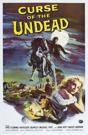 Poster to the movie "Curse of the Undead" #1658859